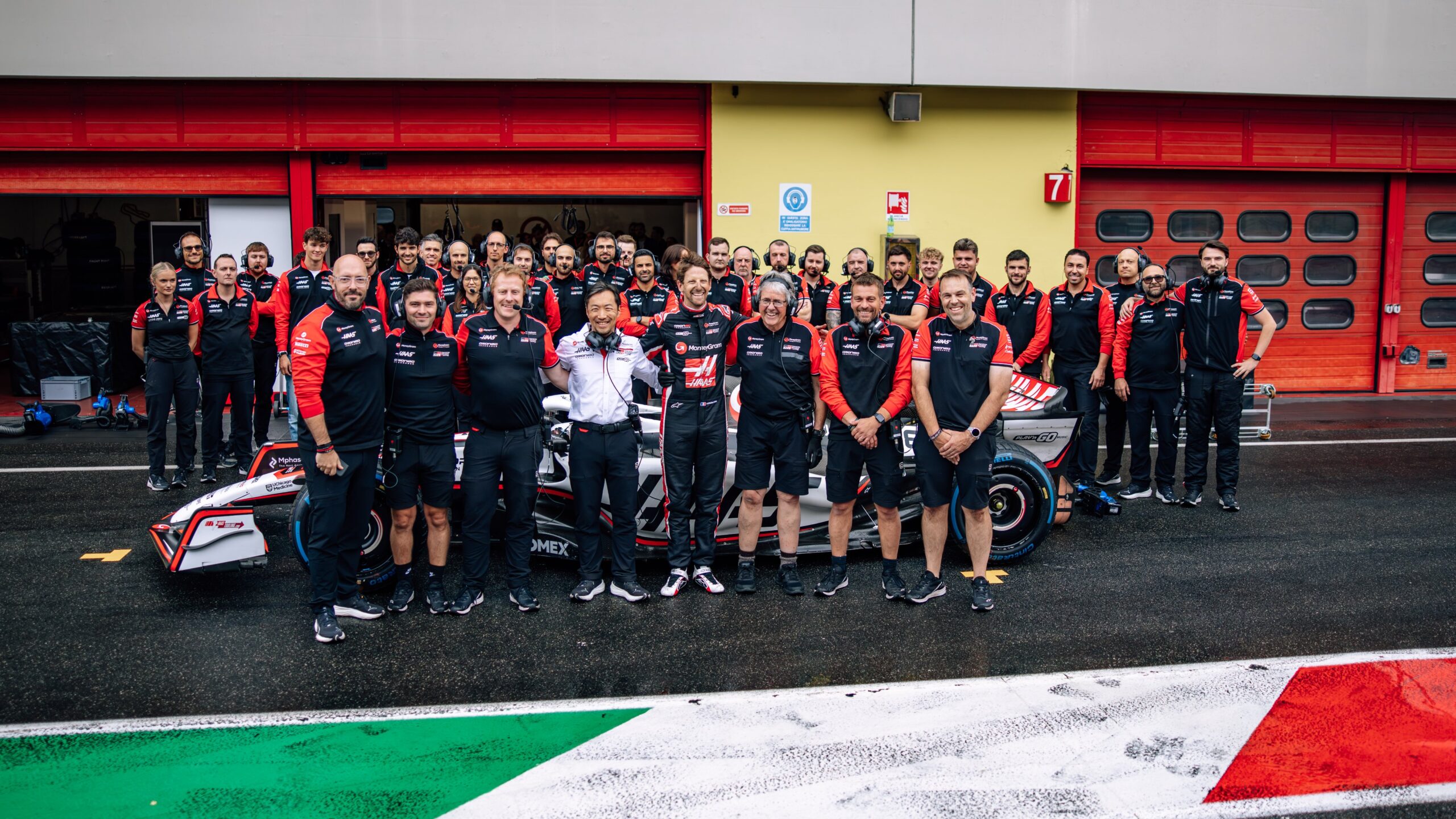Romain Grosjean regressou à F1, em Mugello