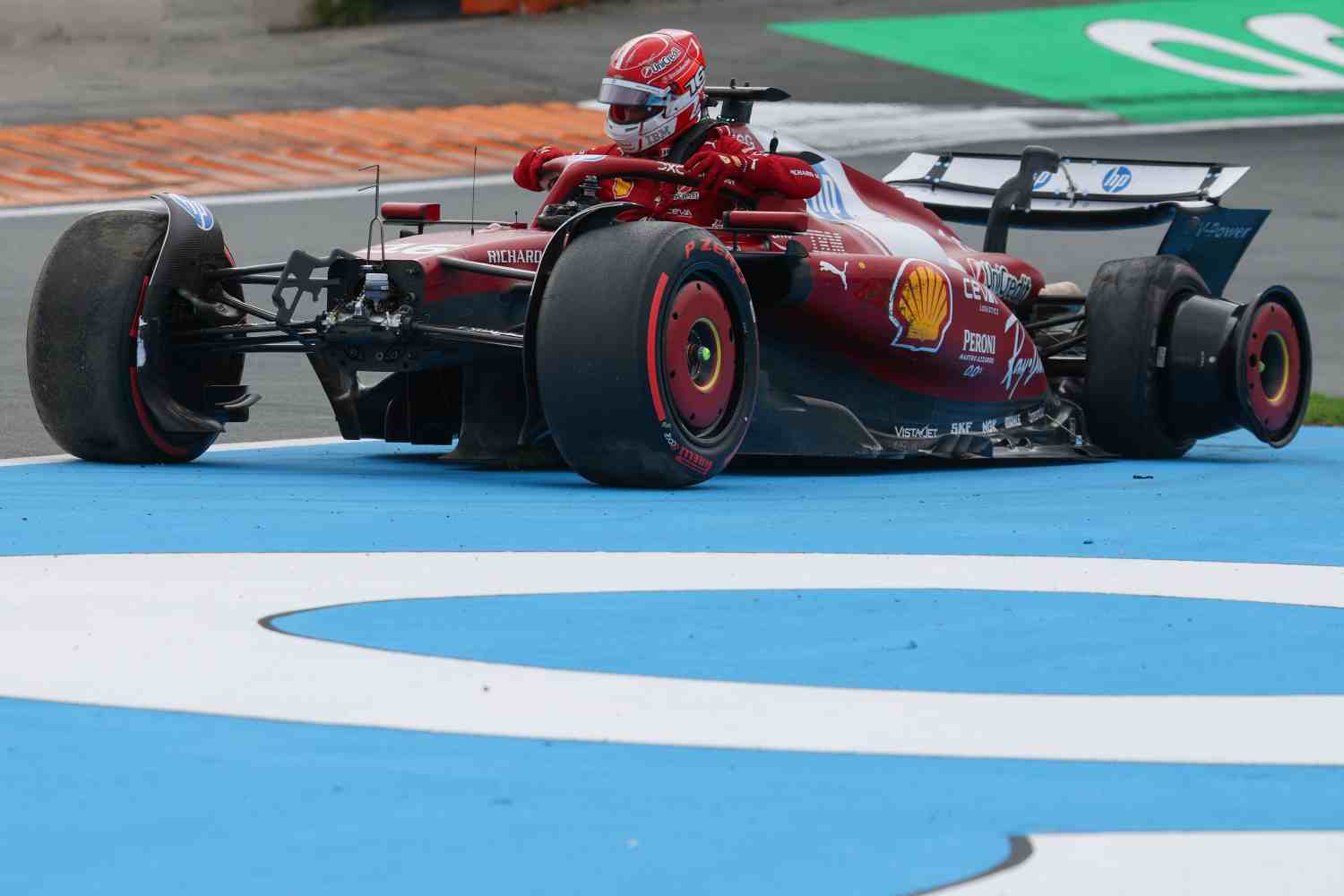 F1, Ferrari em Zandvoort: sábado promissor, um domingo amargo