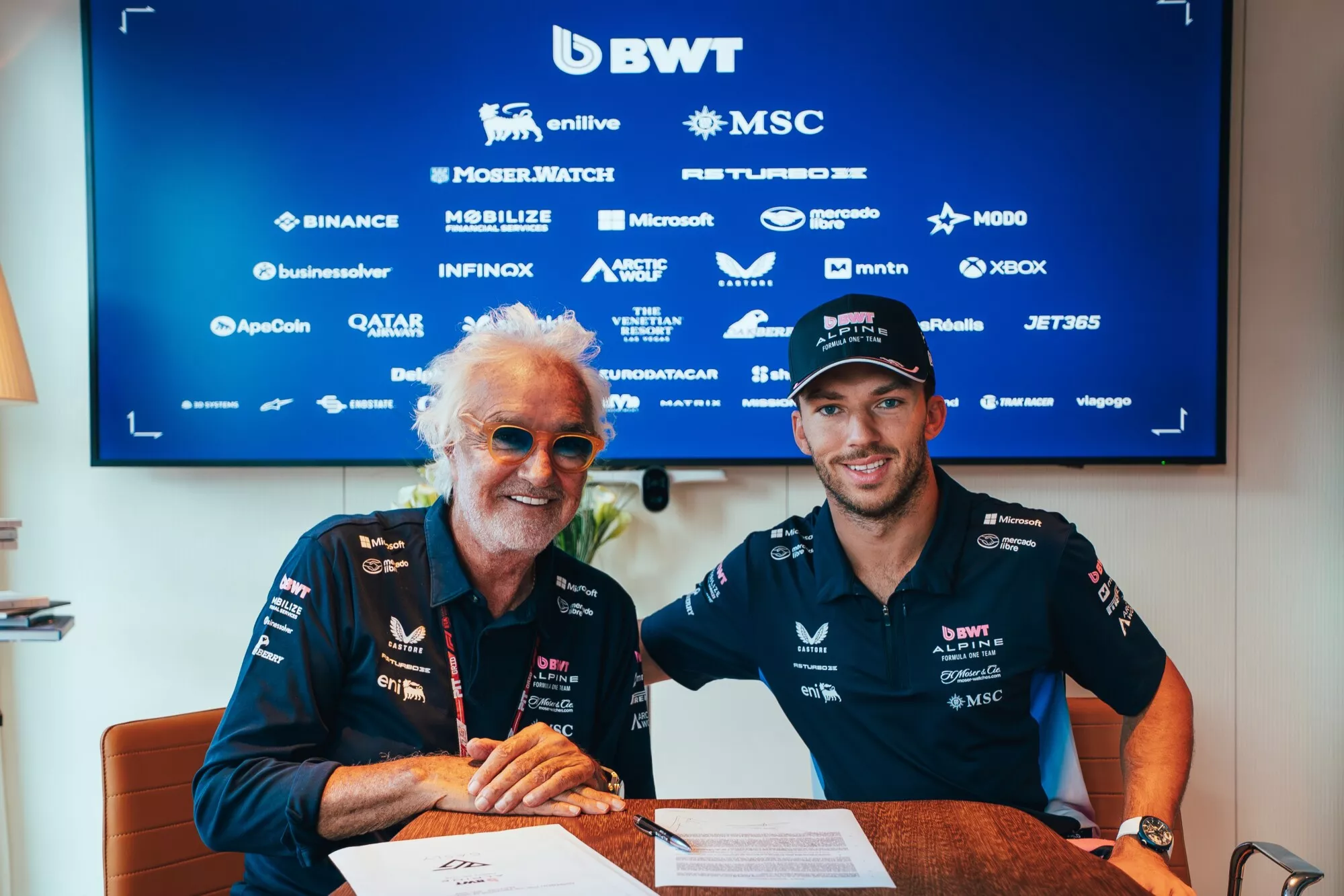 Pierre Gasly renova com a Alpine na Fórmula 1 até 2028