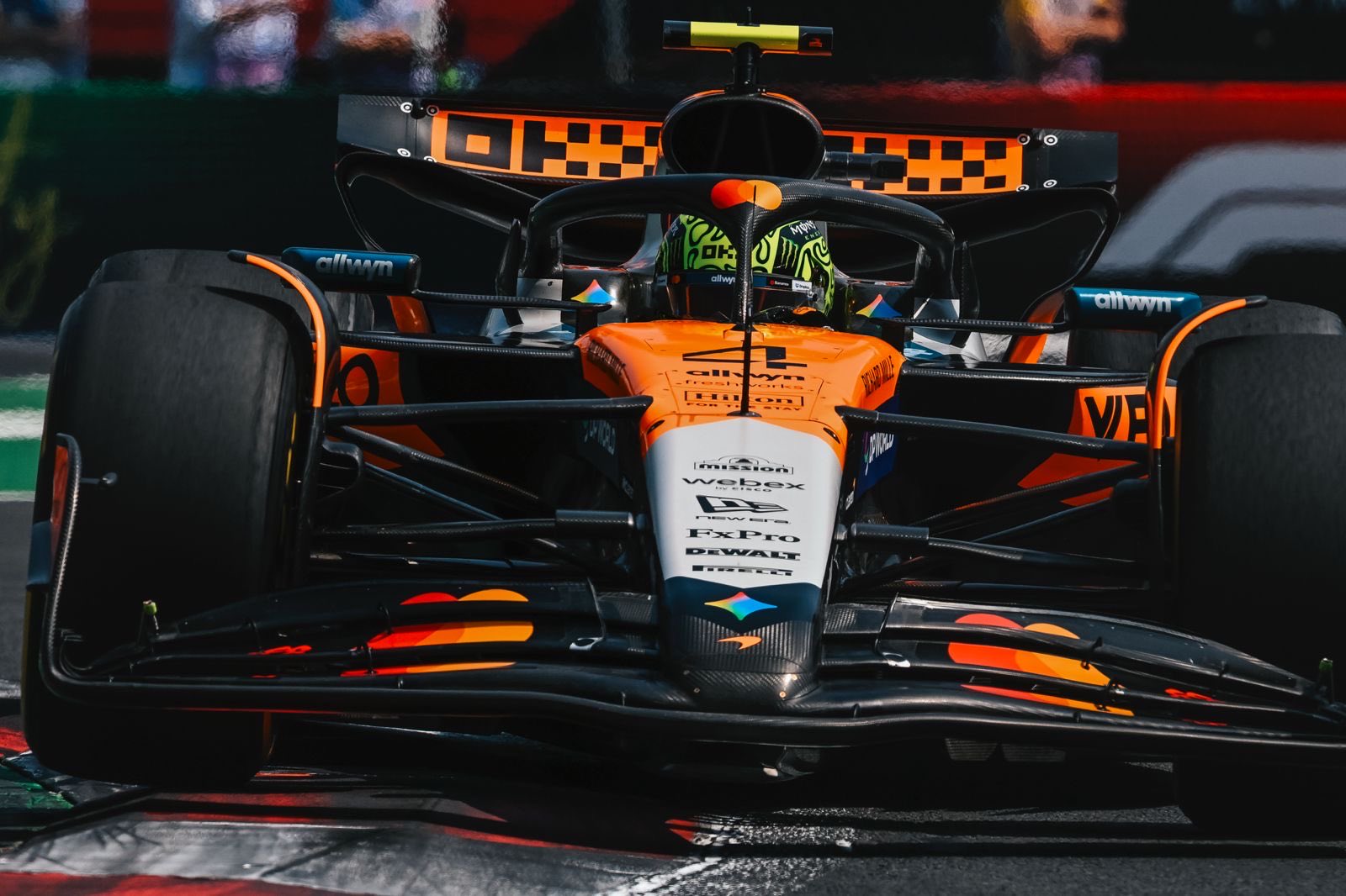 GP México F1: Lando Norris faz a pole, Leclerc e Hamilton no top 3