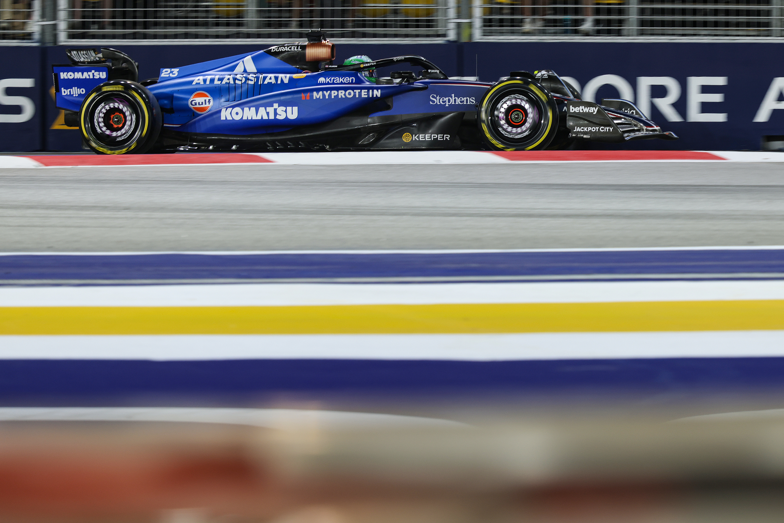 GP Singapura: George Russell ainda não está a 100%