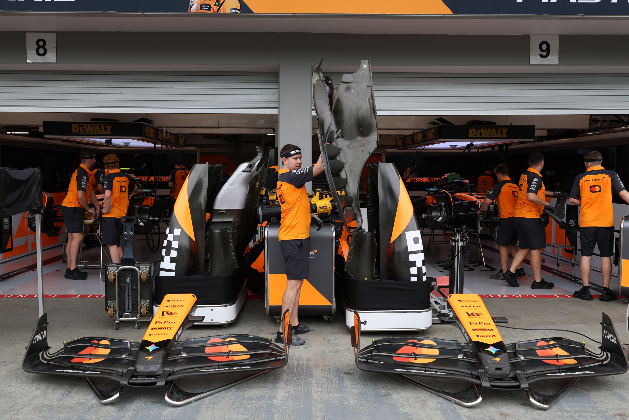 GP Singapura: George Russell ainda não está a 100%