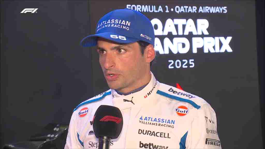 Carlos Sainz nas nuvens com pódio no Qatar: “absolutamente inesperado”