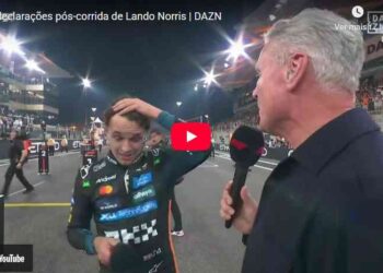 Lando Norris é o novo Campeão do Mundo de F1: “Foi um prazer e uma honra correr contra eles”