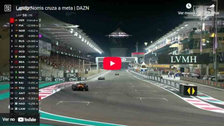 GP Abu Dhabi de F1: O momento por que Lando Norris esperou toda a vida