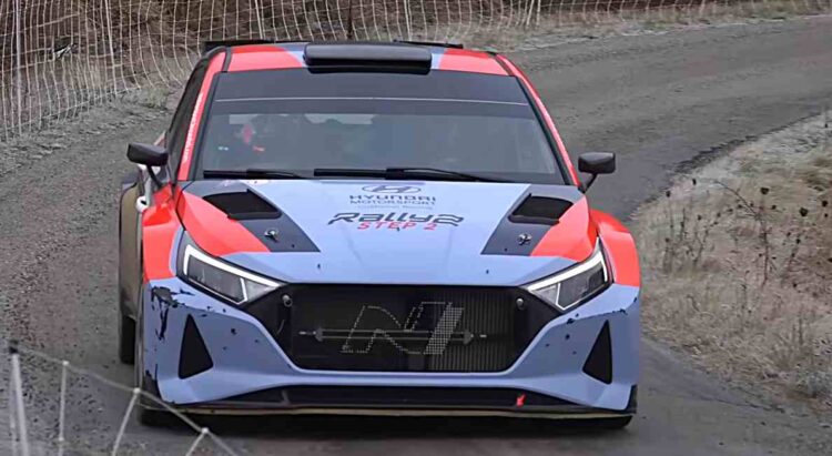 Fourmaux testa evolução do Hyundai i20 N Rally2 para 2026