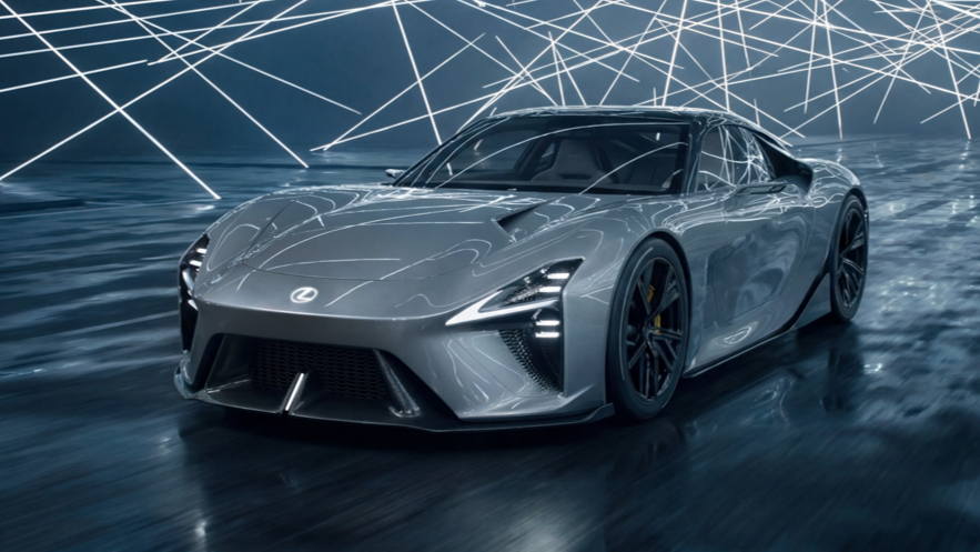 Agora 100% elétrico: Lexus LFA Concept revelado thumbnail
