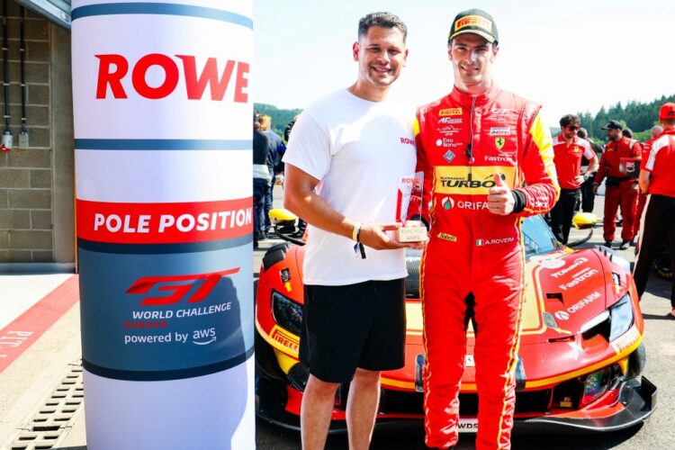 Ferrari conquista Pole Position histórica nas 24 Horas de Spa