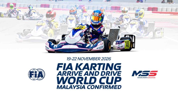 FIA confirma Taça do Mundo de Karting ‘Arrive and Drive’ para novembro de 2026