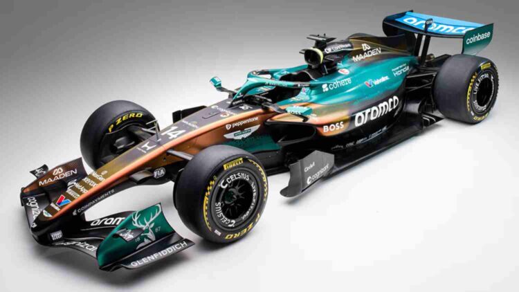 Aston Martin apresenta decoração especial para o GP do Mónaco F1