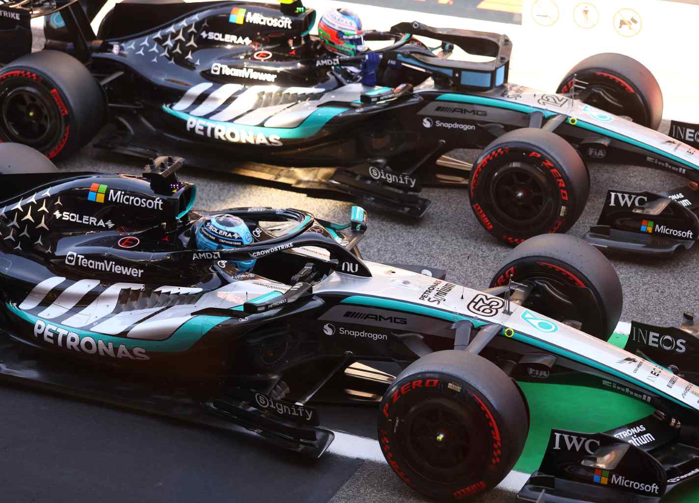 GP de Barcelona F1: Wolff estabelece regras para Russell e Antonelli: “não haver contactos”
