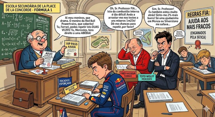 CRÓNICA: a Escola Secundária de Place de La Concorde e o Teorema dos alunos totós, e espertalhões’’