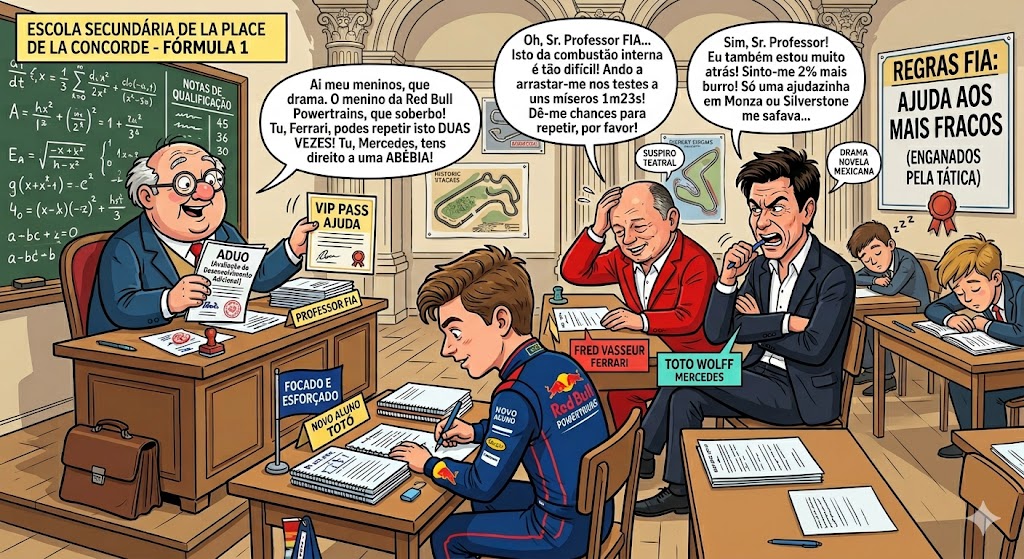 CRÓNICA: a Escola Secundária de Place de La Concorde e o Teorema dos alunos totós, e espertalhões’’