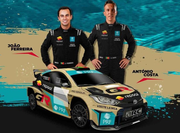 João Ferreira estreia Toyota GR Yaris Rally2 em Figueiró dos Vinhos