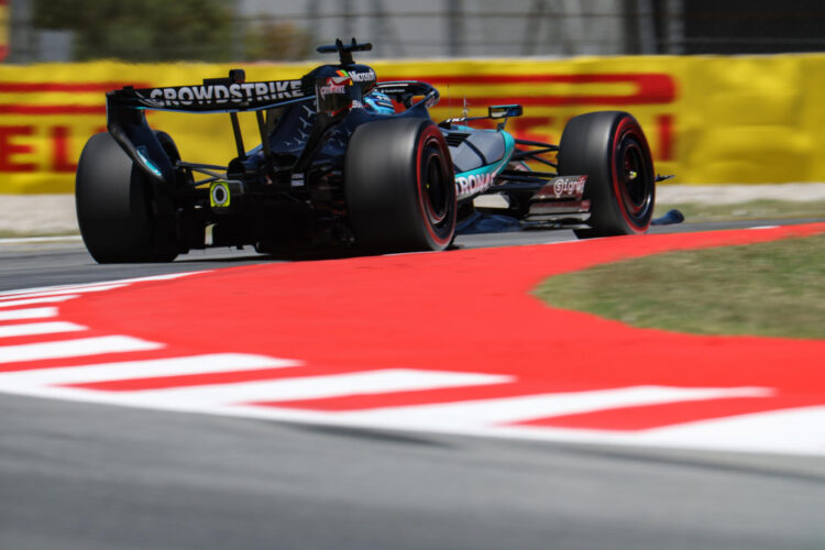 GP Barcelona TL3: George Russell foi o mais rápido