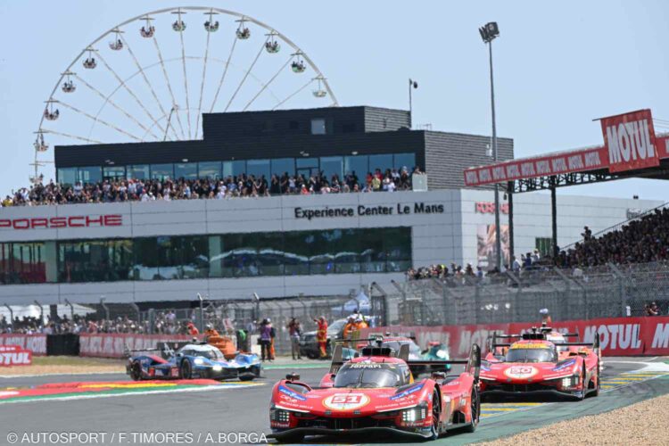 24h Le Mans: Ferrari diz que o “o pelotão estava desequilibrado”