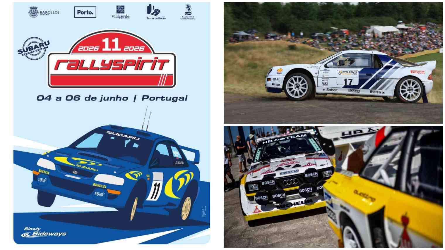 Stig Blomqvist e Ford RS200 S dão mais brilho ao RallySpirit