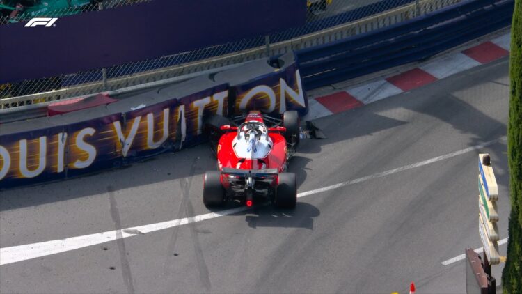 GP Mónaco F1: Bandeiras vermelhas, com asfalto da pista a ceder