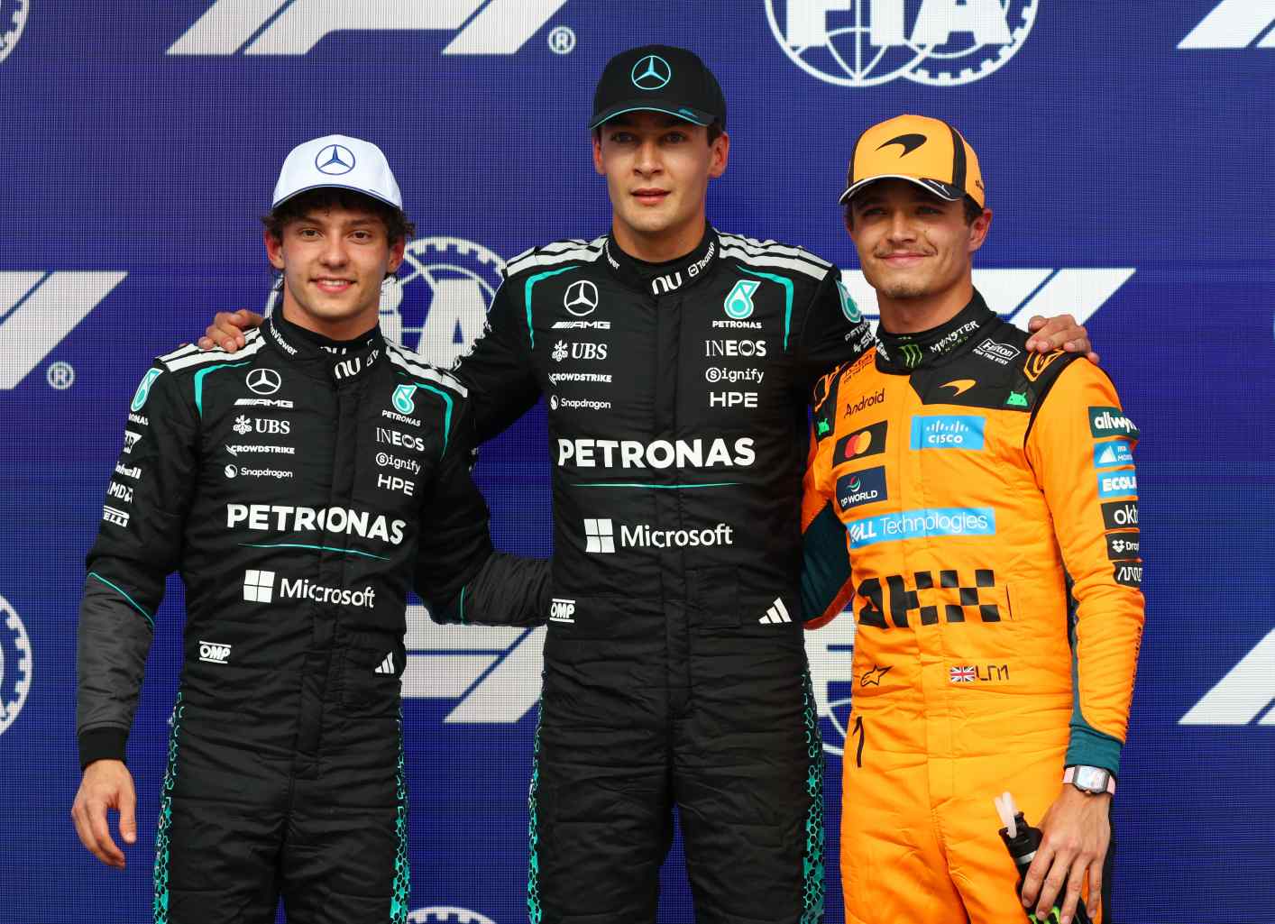 F1: Falta de ritmo de Russell face a Antonelli é enorme problema na luta pelo título