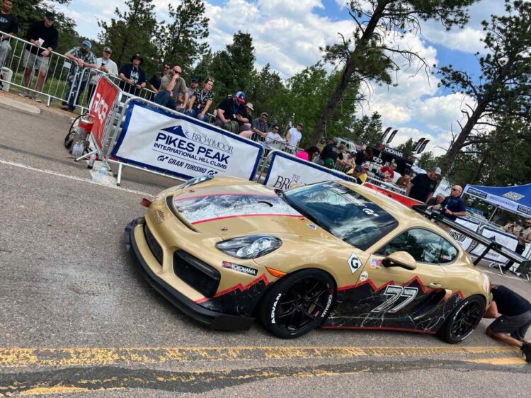 Nuno Caetano volta a desafiar Pikes Peak e leva Porsche Cayman GT4 ao Top 4 da categoria Open
