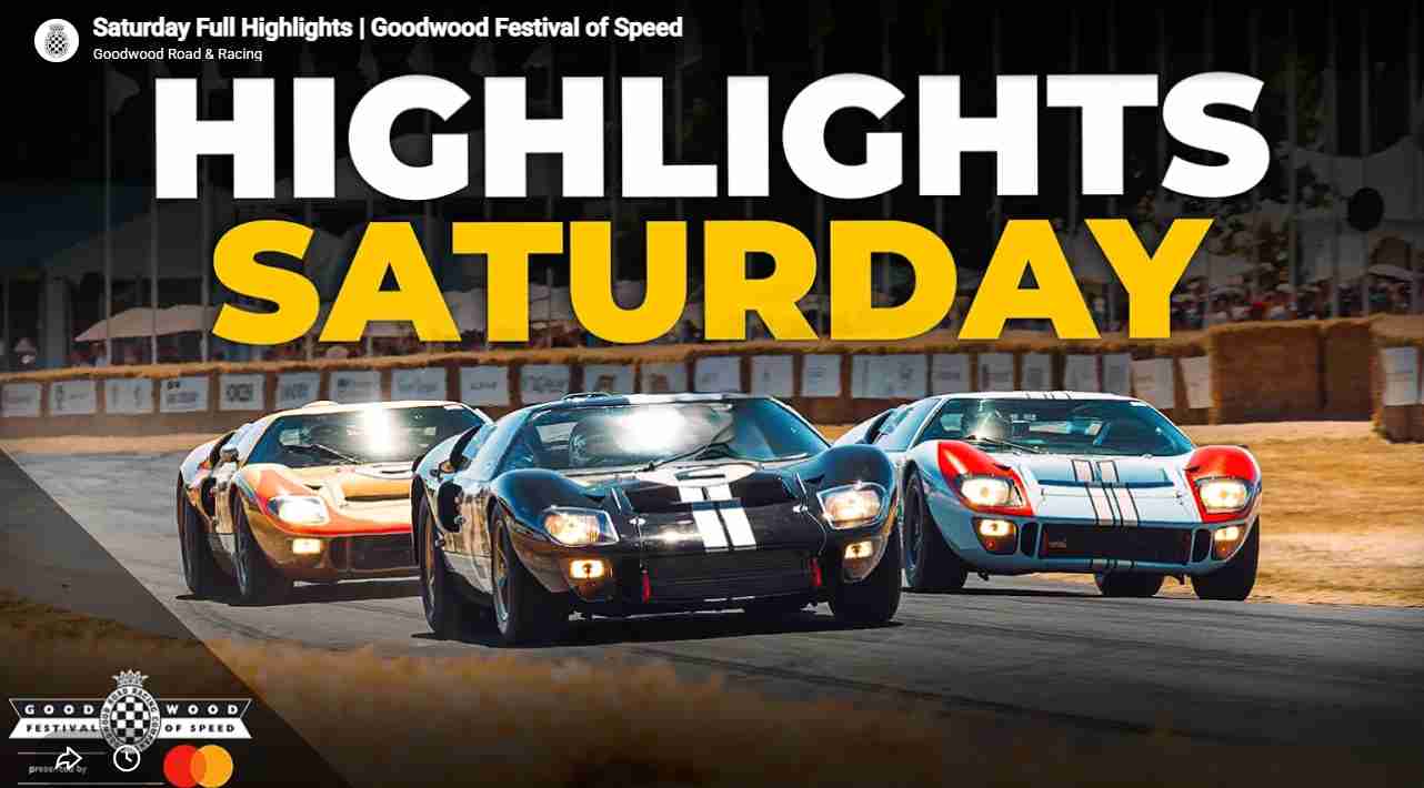 Goodwood Festival of Speed: os melhores Momentos de sábado