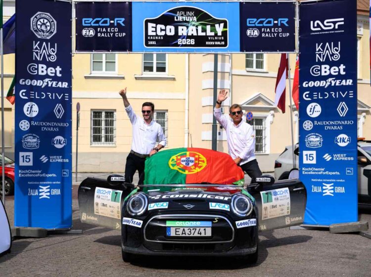 Carlos Silva e Sancho Ramalho conquistam pódio no Eco Rally da Lituânia