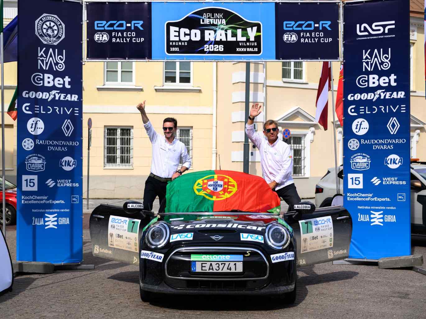 Carlos Silva e Sancho Ramalho conquistam pódio no Eco Rally da Lituânia