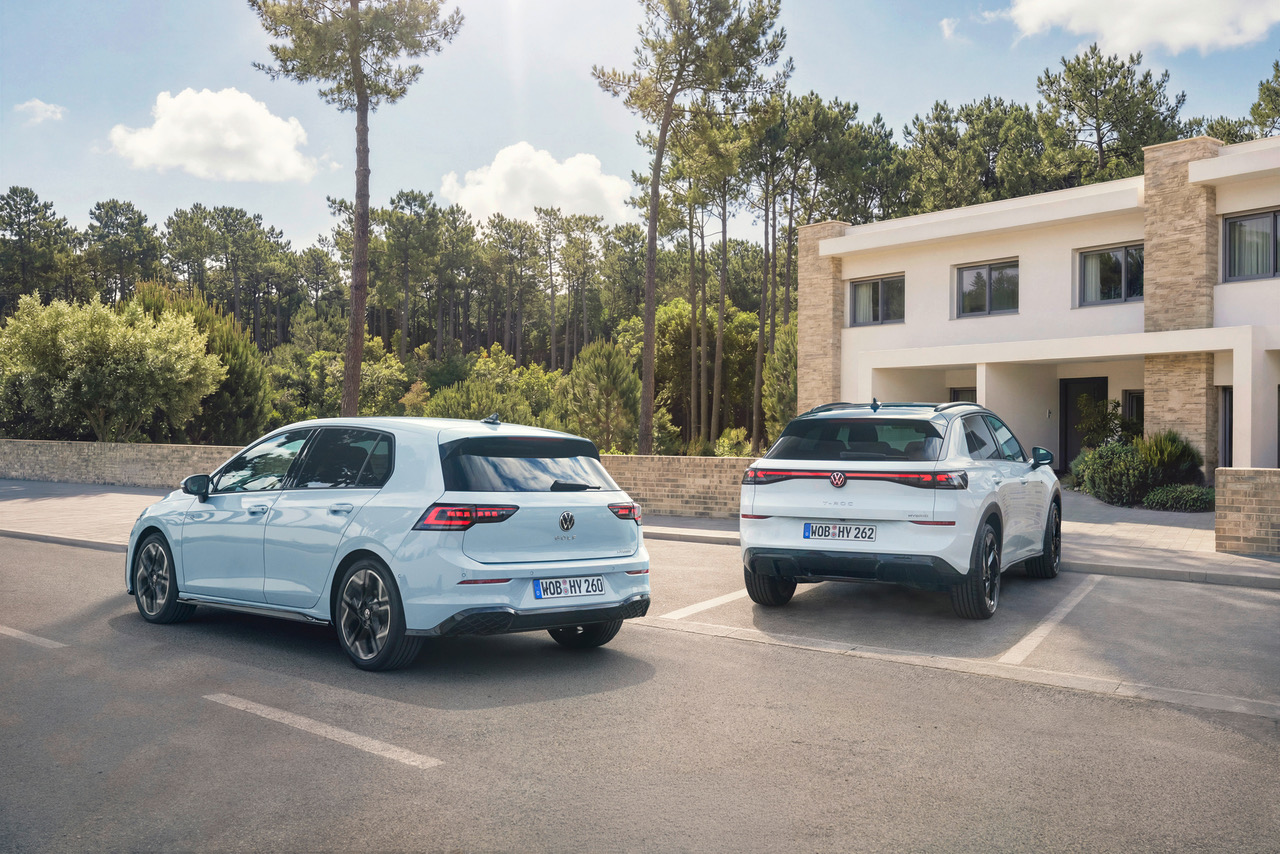 Volkswagen Golf e T-Roc estreiam HEV
