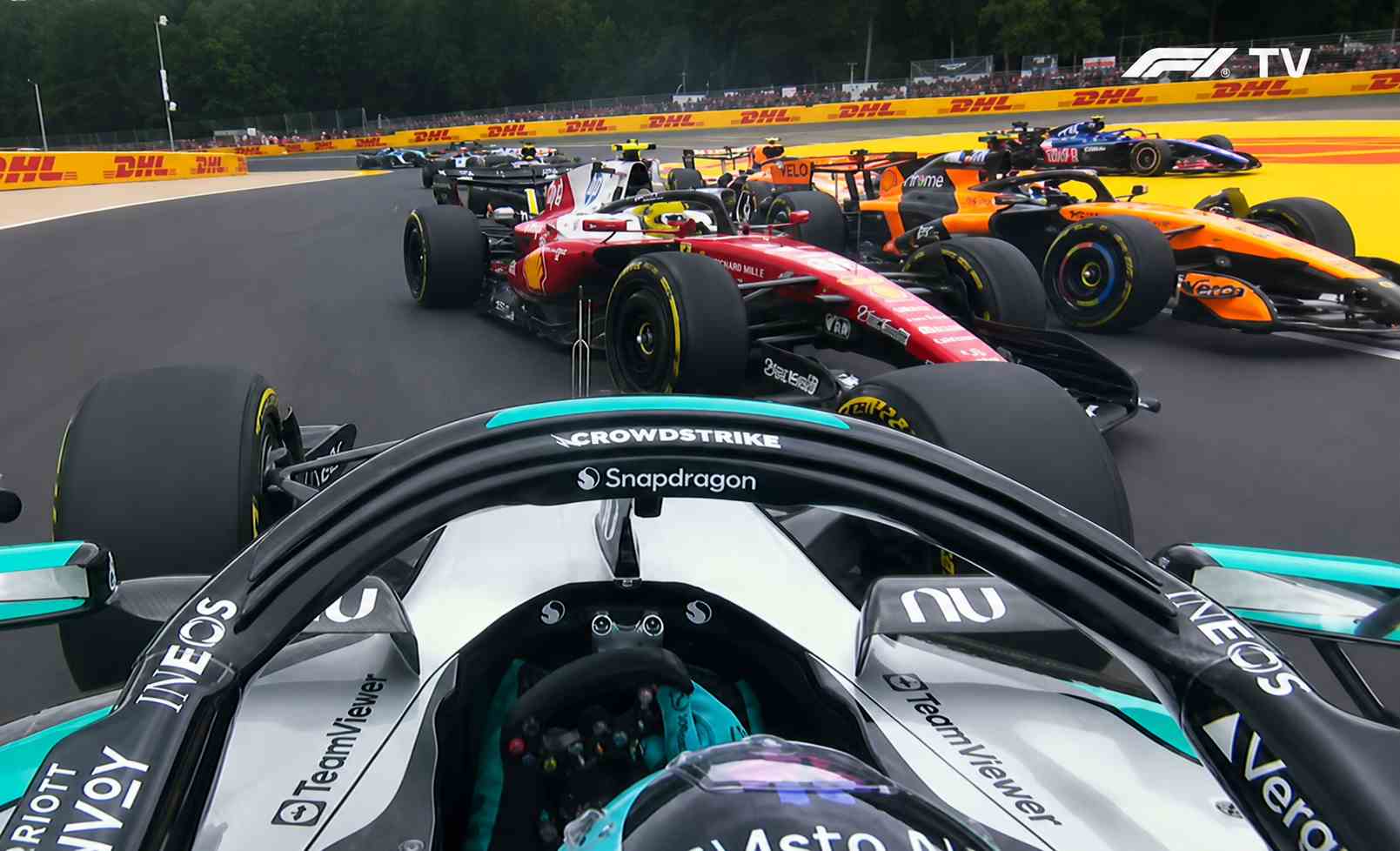 A explicação do que causou o problema de George Russell no GP da Bélgica de F1