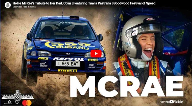 Hollie McRae evoca o legado de Colin McRae no Festival de Velocidade de Goodwood