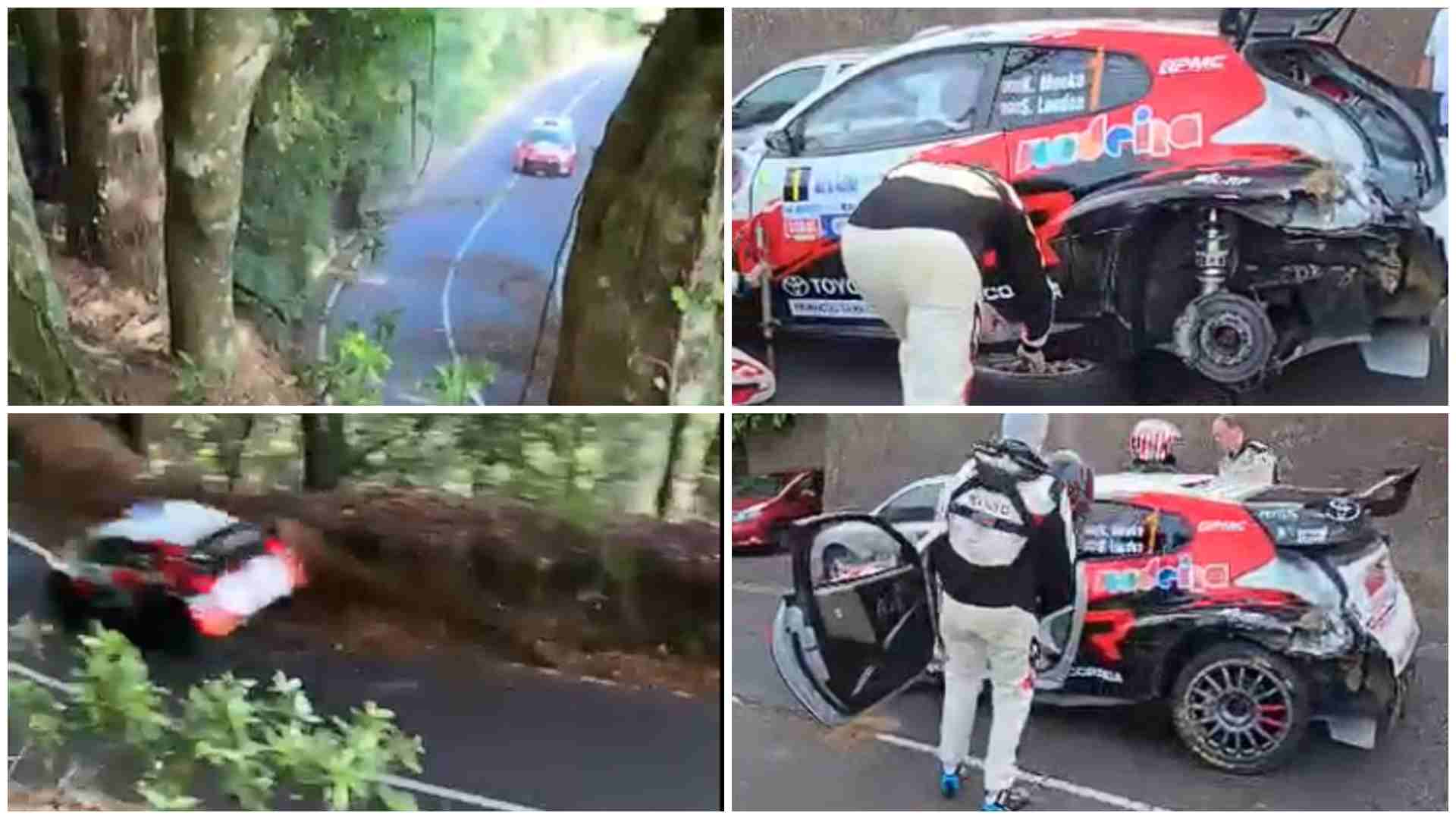 Rali da Madeira: Giandomenico Basso líder, Kris Meeke e Gonçalo Henriques de fora, troço neutralizado