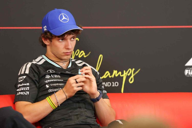 GP da Bélgica de F1, Kimi Antonelli: “Ambos tivemos azar e um de nós teve-o em momentos mais críticos”