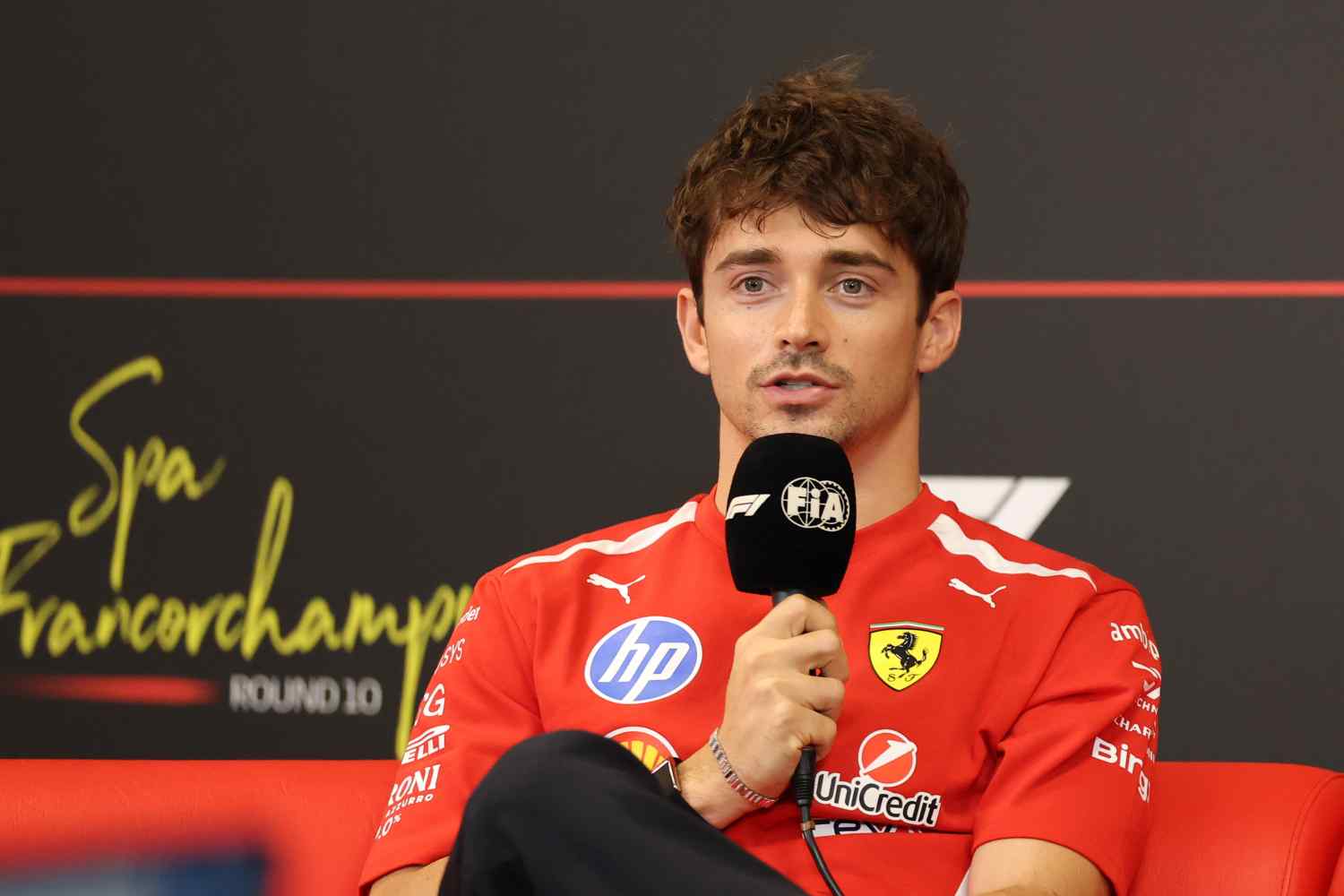 GP da Bélgica de F1, Leclerc: “confiança absoluta na gestão de Vasseur”