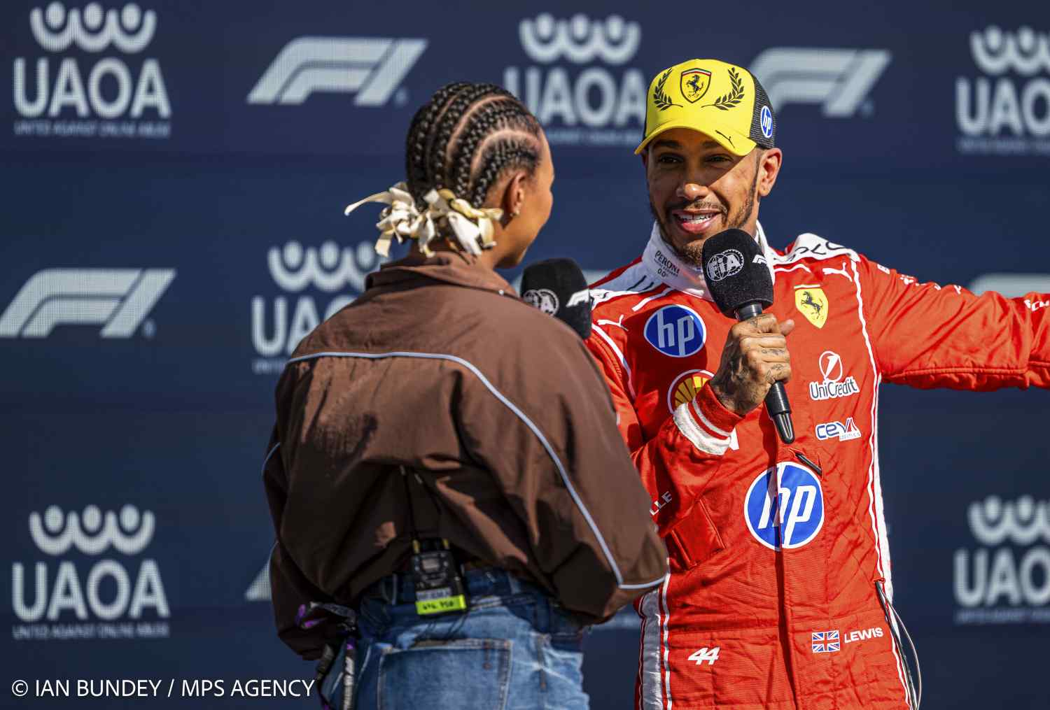 GP Grã Bretanha/Sprint, Lewis Hamilton: “Foi difícil manter o Mercedes atrás…”