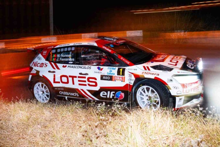 Miguel Nunes lidera Rali da Calheta