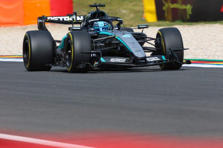 F1 GP da Bélgica, Q2: Kimi Antonelli no topo, Russell apenas em oitavo