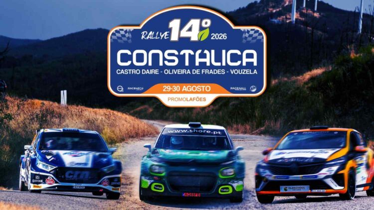 Rallye Constálica regressa em agosto com formato renovado e duas especiais urbanas