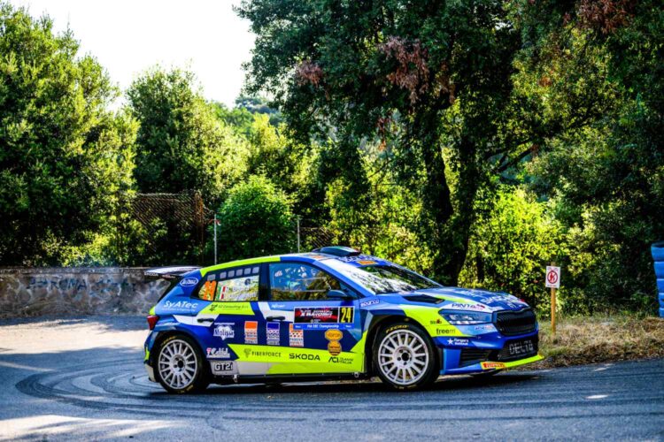 ERC Rally di Roma Capitale: Roberto Daprà mais rápido na qualificação