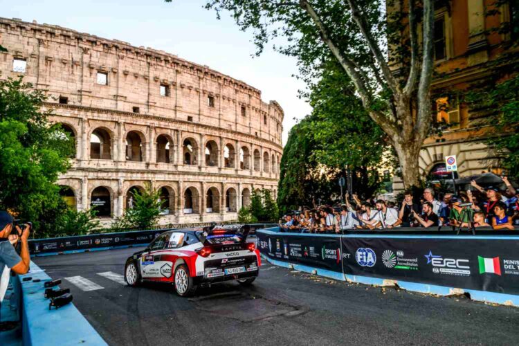 Yohan Rossel Lidera Rally di Roma Capitale com vitória no Coliseu