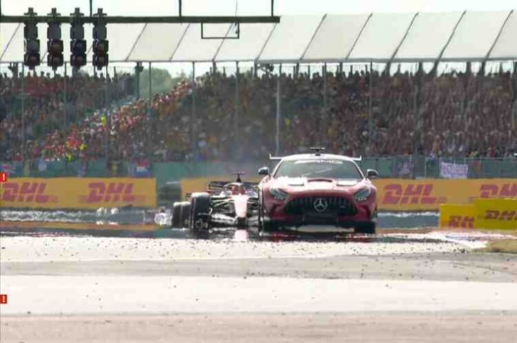 GP da Grã-Bretanha de F1 termina sob Safety Car: “coitus interruptus”, que há-de ter uma boa razão…