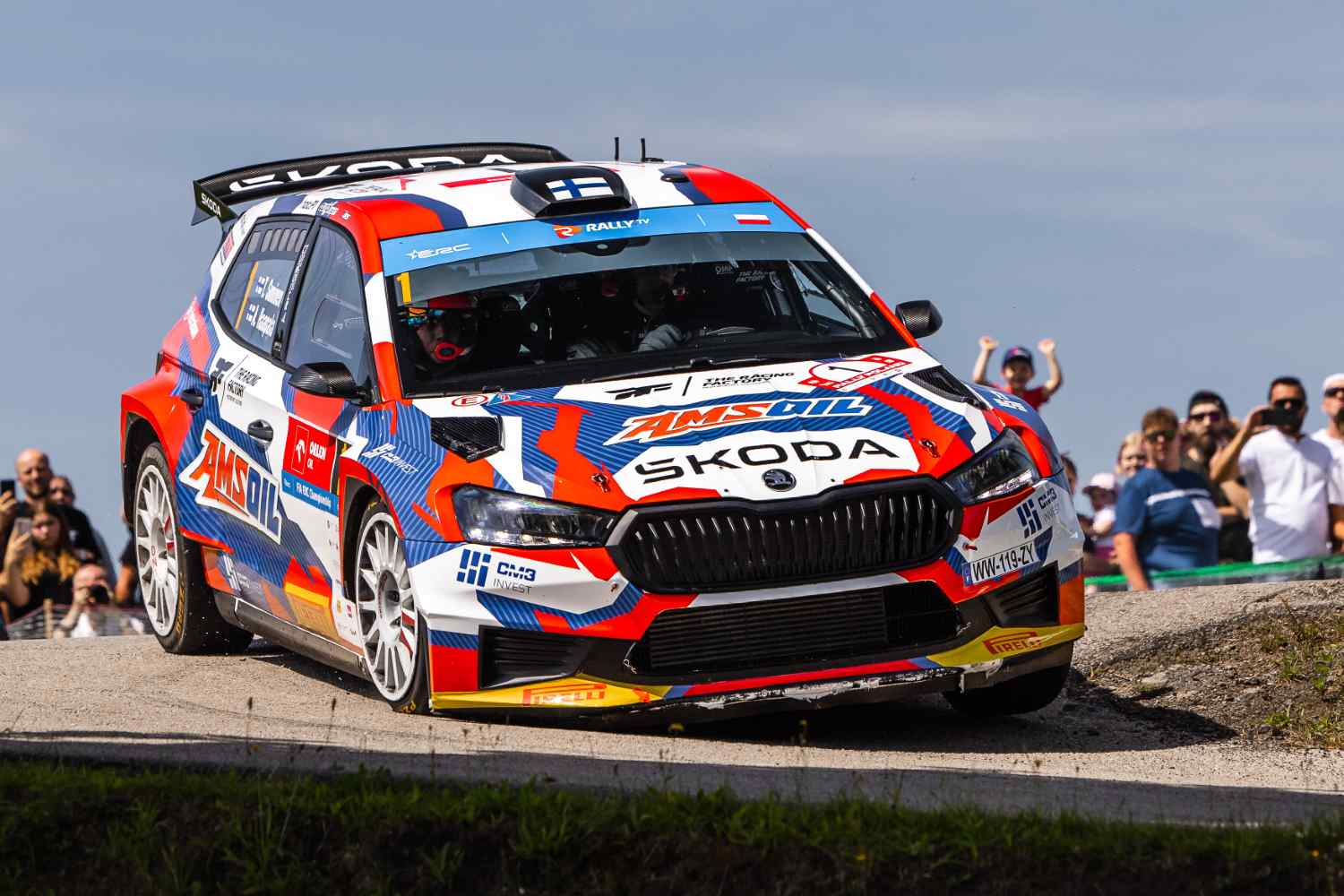 ERC, Rally da Polónia: Teemu Suninen lidera luta ao segundo a quatro troços do fim