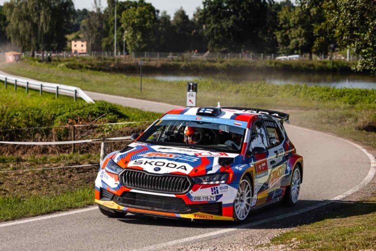 Teemu Suninen lidera o Rali da Polónia na luta pela vitória no ERC