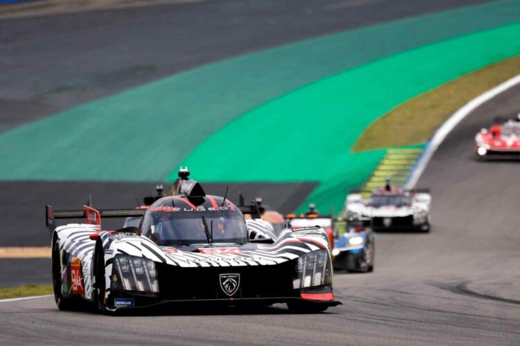 WEC: Peugeot penalizada nas 6 Horas de São Paulo