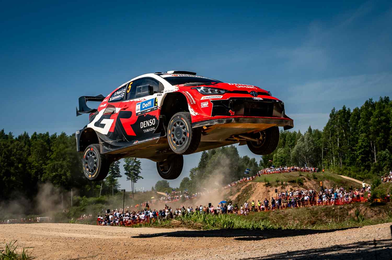 Rali da Estónia: todos os cinco pilotos de Rally1 da Toyota já venceram em 2026, só faltava Sami Pajari