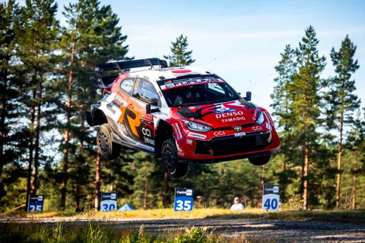 WRC: Takamoto Katsuta lidera shakedown do Rali da Finlândia