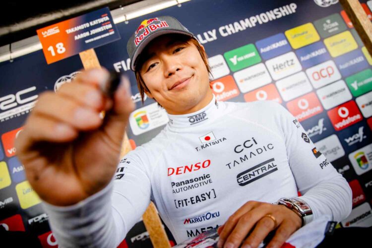 WRC: Takamoto Katsuta de ‘olho’ na rota do título mundial