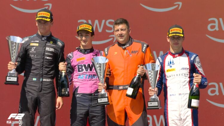 F2, Hungria: Gabriele Minì triunfa na Sprint e aproxima-se de Nikola Tsolov no campeonato
