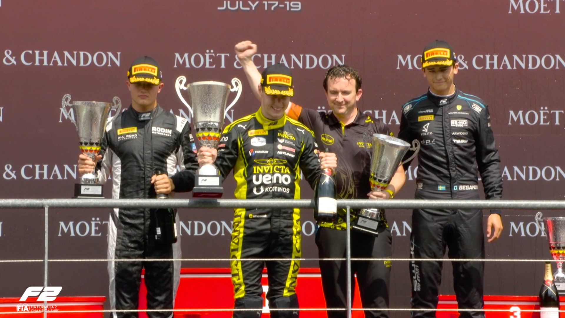F2, Bélgica: Joshua Duerksen triunfa na Sprint