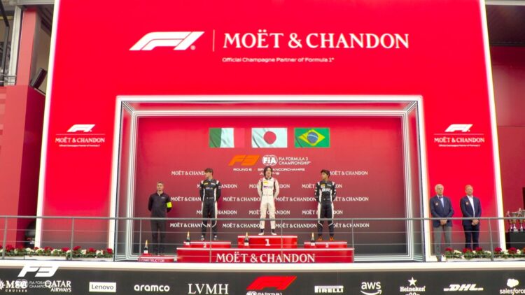 F3, Bélgica: Jin Nakamura estreia-se a vencer na Sprint
