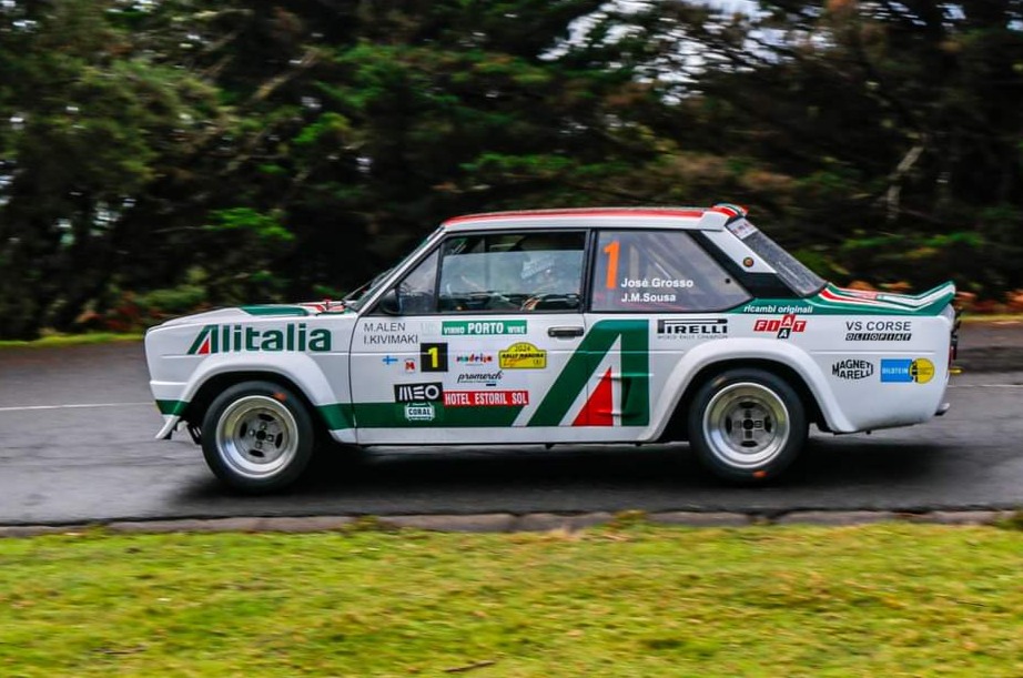 José Grosso leva Fiat 131 Abarth histórico ao Rally Rota da Cereja de Resende